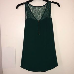 Express Small Zipper Tank